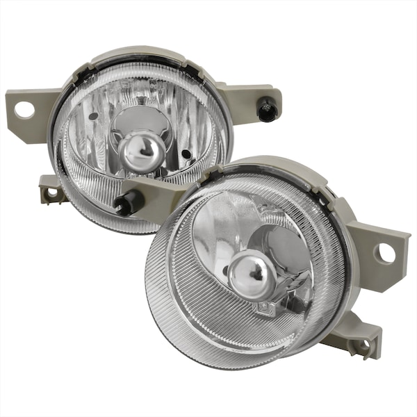 Spec-D Tuning 1993-1997 HONDA DEL SOL EG EH6 FOG LIGHT WITH CLEAR LENS, PK 2 LF-DEL93COEM-HZ - main